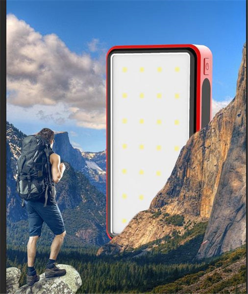 New High Capacity 80000mAh Wireless Portable Power Bank External Battery With Fast Charging LED Light For Travel Camping