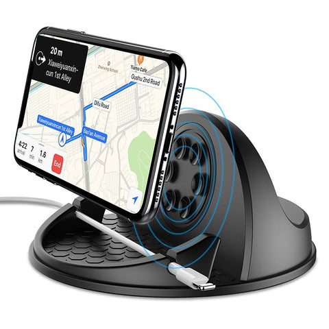 New 10W Fast Qi Wireless Charging Car Holder Mount For Compatible iPhone Samsung Smartphones