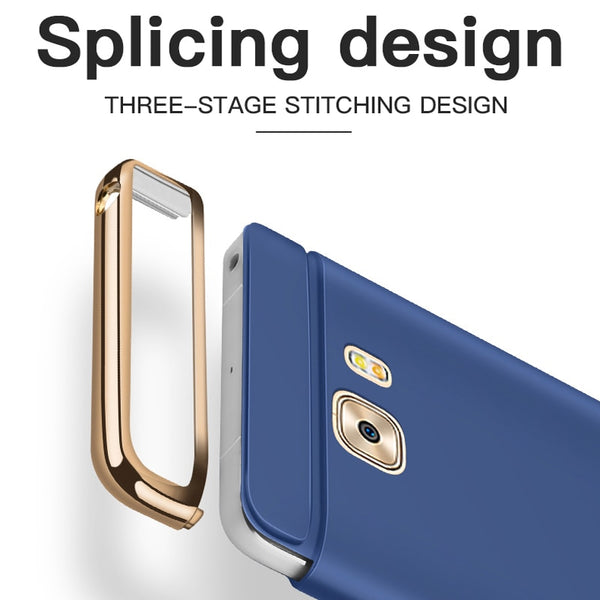 New Ultra Slim Protective Plate Armor Cover Case For Samsung Galaxy S6 S7 S8 S9 S10 S20 Plus Ultra Series