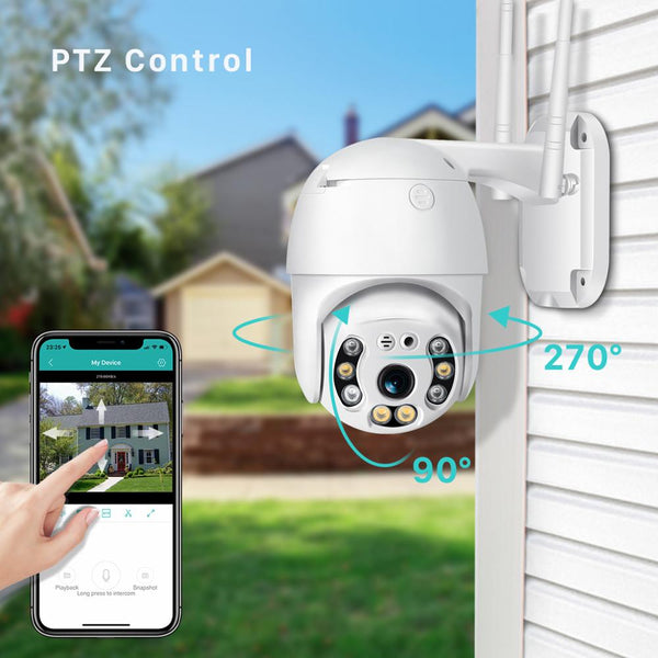 New 1080P Wireless IP Outdoor Surveillance Camera With Two-Way Audio
