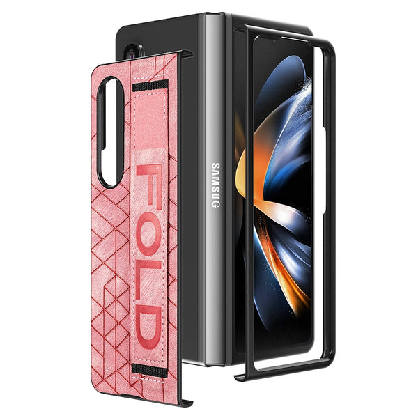 New Protective Leather Armor Case With Stylus Holder For Samsung Galaxy Z Fold 4 3 Series