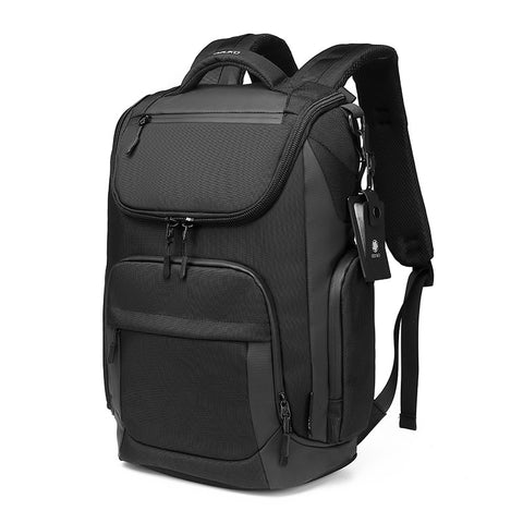 New Large Capacity Multifunctional Travel Business Backpack Laptop Bag With USB Charging Port