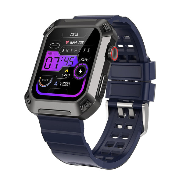 New Rugged Outdoor Fitness Tracker Professional Sport Smart Watch For Android IOS