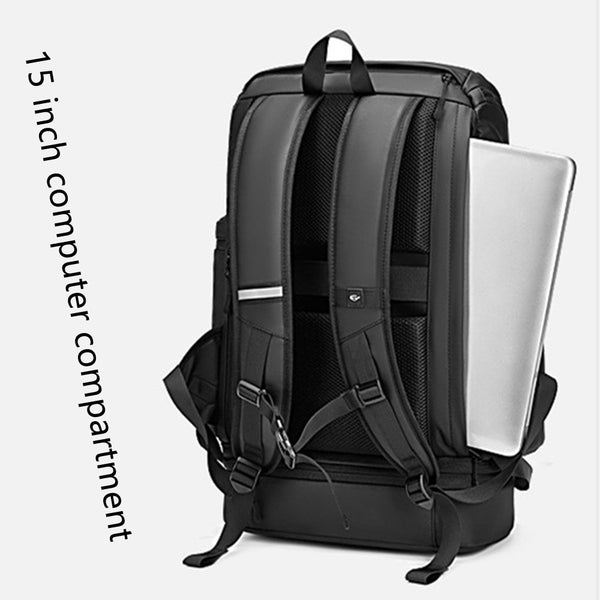 New Large Capacity Multifunctional Outdoor Travel 15 Inch Laptop Bag Backpack With USB Port Shoe Compartment
