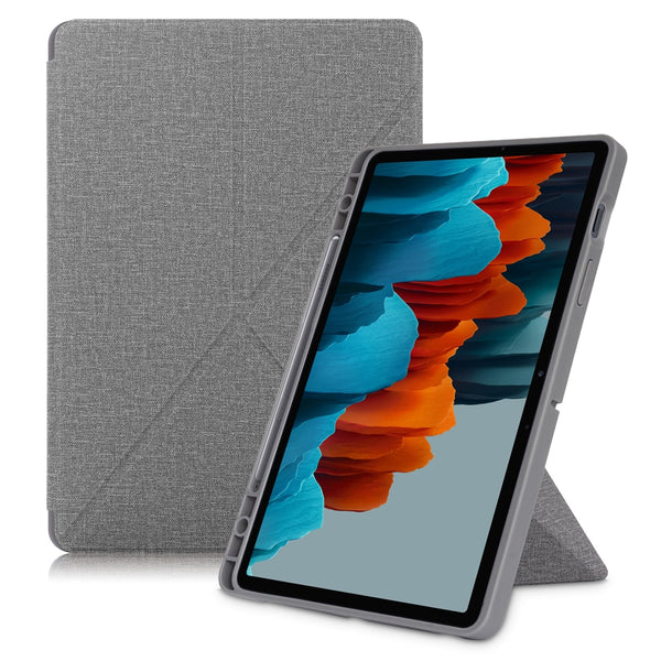 New Ultra Slim Multi-Fold Smart Cover Case With Kickstand For Samsung Galaxy Tab S7 S8 Plus Series