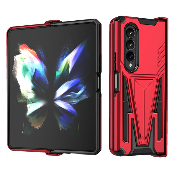New Rugged Protective Armor Case With Kickstand For Samsung Galaxy Z Fold 4 3 Series
