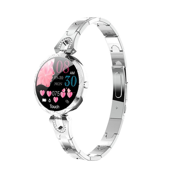 New Multifunctional Stylish Sport Fitness Tracker Women's Smart Watch Bracelet For Android IOS