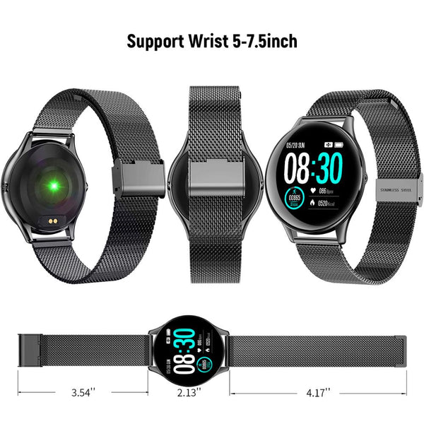 New Ultra Slim Fitness Tracker Multisport Smart Watch Bracelet For Android IOS