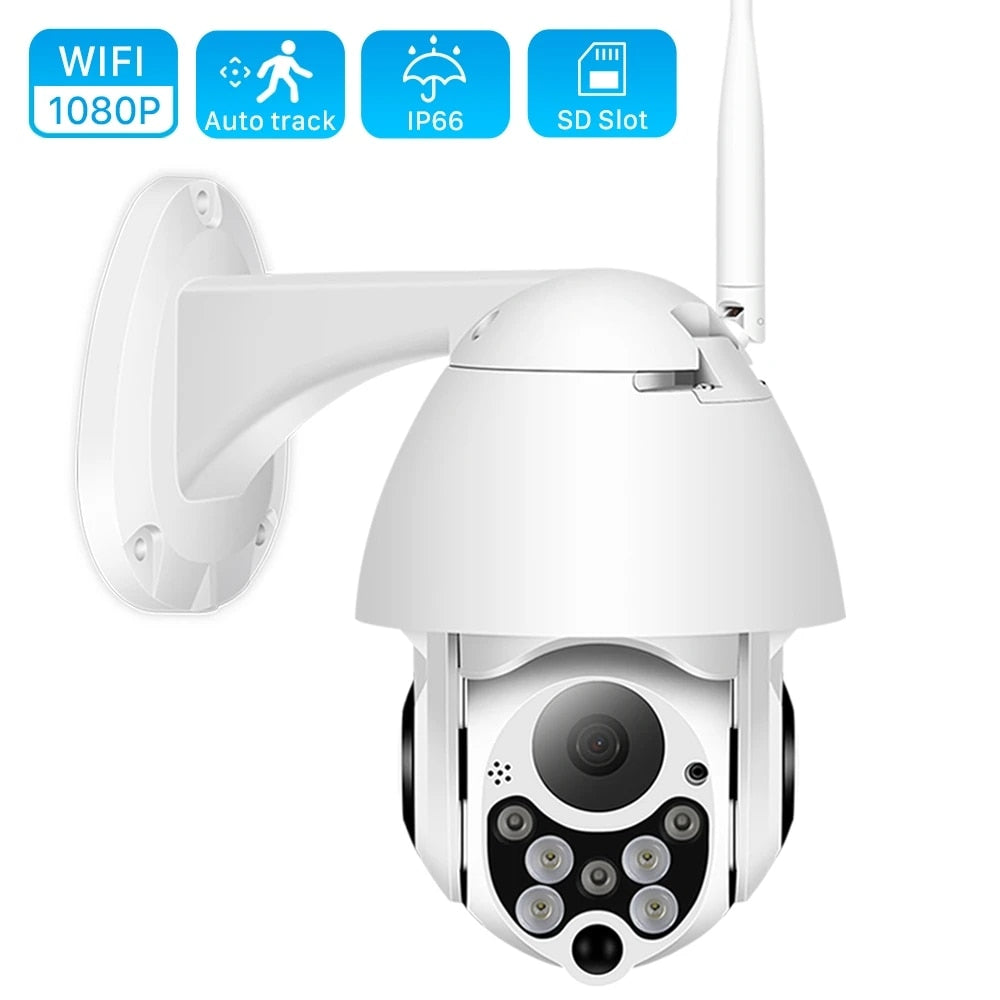 New 1080P Outdoor Surveillance Security CCTV WIFI IP Camera With 4X Digital Zoom