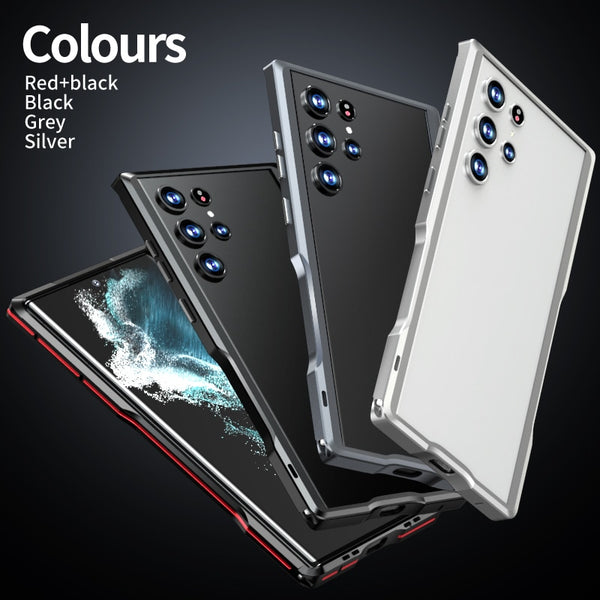 New Super Slim Protective Metallic Frame Case Shell For Samsung Galaxy S23 S22 Ultra Series