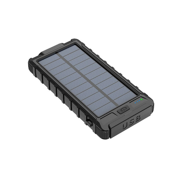 New Large Capacity 80000mAh Outdoor Solar Power Bank External Charger With Flashlight For Travel Camping