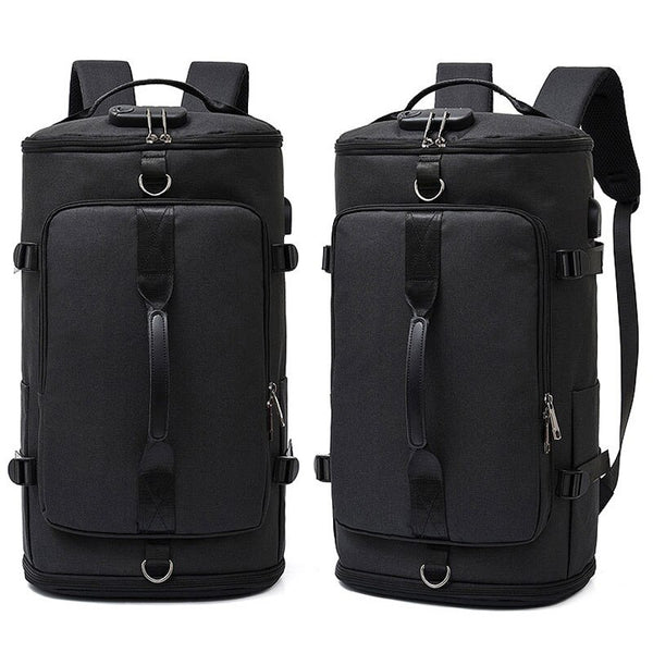 New Large Capacity Compact Gym Bag Antitheft Travel Laptop Backpack With USB Port