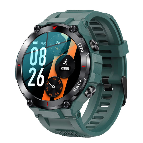 New Rugged Outdoor Multisport Fitness Tracker Sport Smartwatch With Long Standby For Android IOS