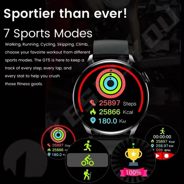 New Multisport Water Resistant Fitness Tracker Sport Smart Watch For Android IOS