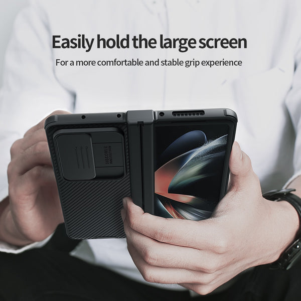New Super Slim Protective Compact Case Bumper With Camera Slide Cover For Galaxy Z Fold 4 Series
