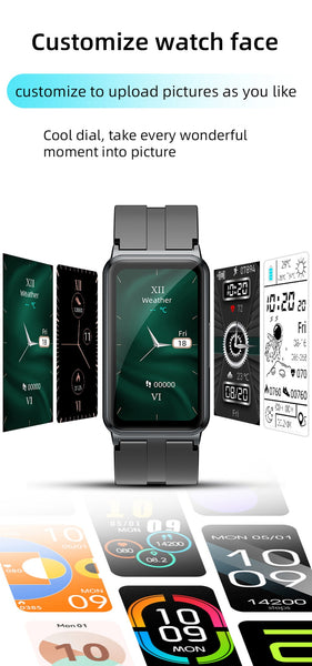 New Super Slim Multisport Fitness Tracker Bracelet Sport Smart Watch For Android IOS
