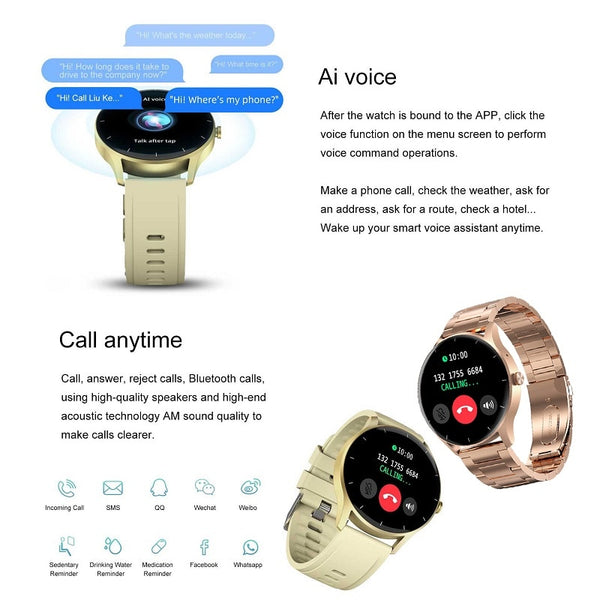 New IP67 Water Resistant Fitness Tracker Sport Smart Watch For Android IOS