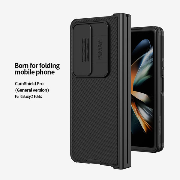New Super Slim Protective Compact Case Bumper With Camera Slide Cover For Galaxy Z Fold 4 Series