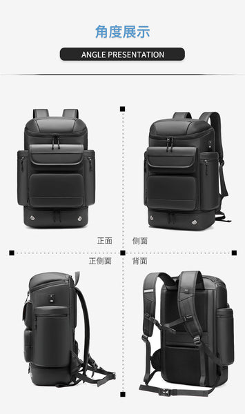 New 17 Inch Large Capacity Outdoor Mountaineering Travel Backpack With Shoe Compartment