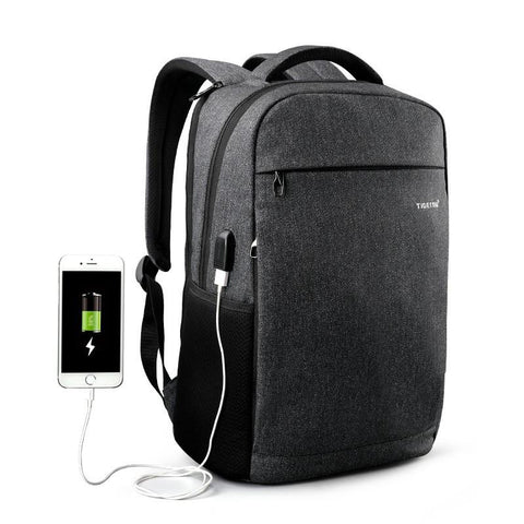 New Multifunctional USB Charging Laptop Backpack 15.6 Inch Backpack