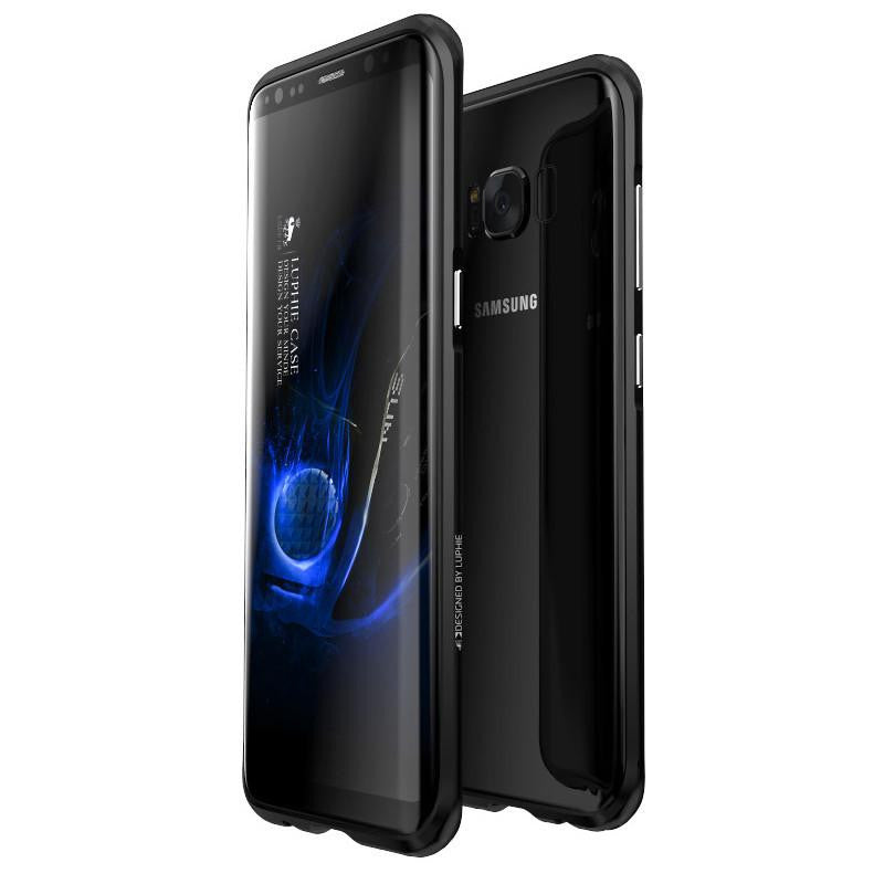 New Ultra Slim Aluminum Metal Frame Shockproof Bumper Case with Full Edge Protection for Samsung Galaxy S8 S9 Series