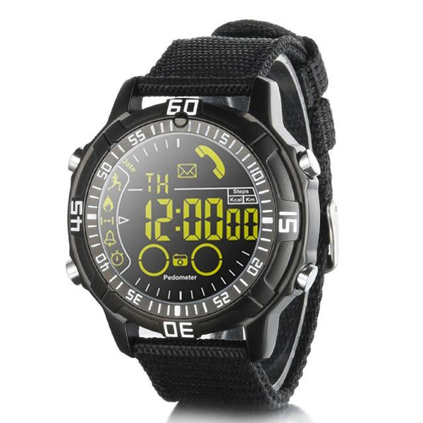 New Bluetooth Smart Watch Waterproof Men's Wristwatch with Sport Pedometer Stopwatch Call SMS Reminder for iPhone Android