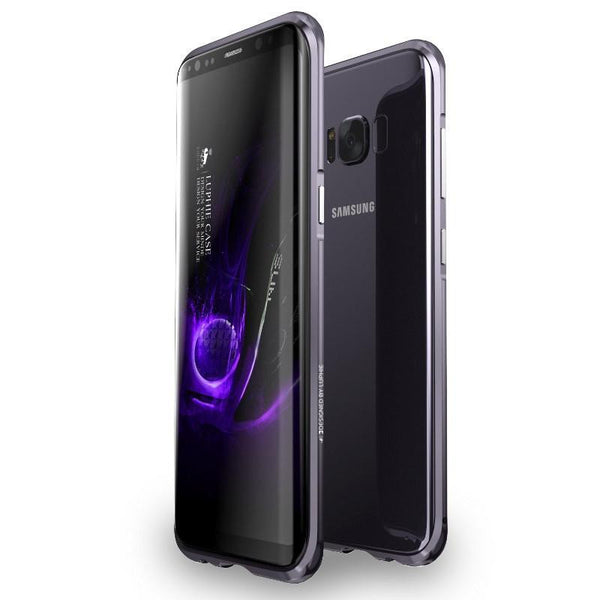New Ultra Slim Aluminum Metal Frame Shockproof Bumper Case with Full Edge Protection for Samsung Galaxy S8 S9 Series