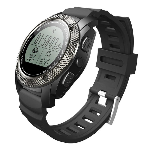 New Outdoors Spot GPS Smart Watch with Dynamic Heart Rate Monitor Message Alerts for Android IOS