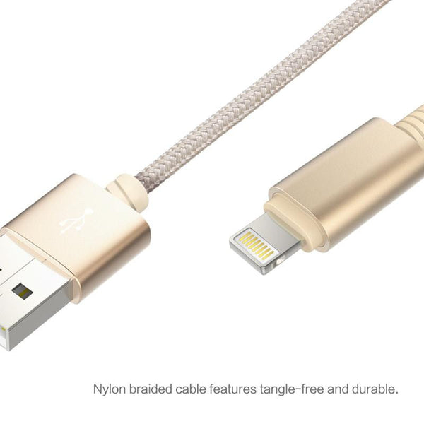 New Micro USB 3 IN 1 Deluxe USB Cable for iPhone 6 7 Android with Mobile Phone Data Sync at 1.2M Length.