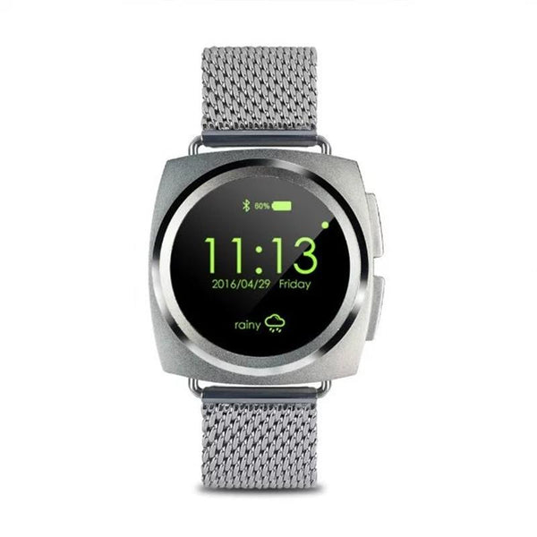 New Gesture Motion Bluetooth Heart Rate Monitor Smart Watch 128MB RAM 64MB ROM with Speaker Microphone