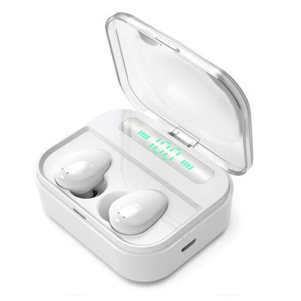 New TWS Bluetooth 5.0 Wireless 6D Stereo HiFi Wireless Earbuds Gaming Headset With Microphone 2200mAh Charge Box