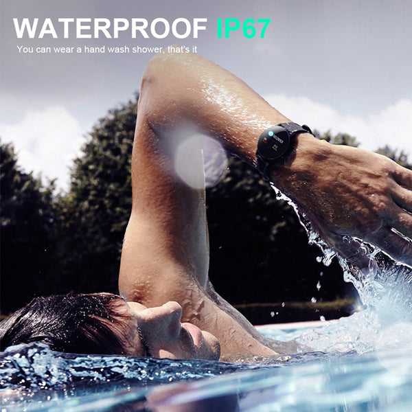 New IP67 Waterproof Fitness tracker Heart Rate Monitor Smartwatch For Android & iOS