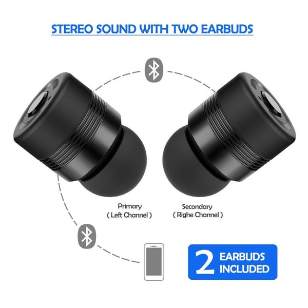 New Wireless TWS Bluetooth Stereo Headset Earphone Built-In Mic Earbuds With 2000mAh Charge Box