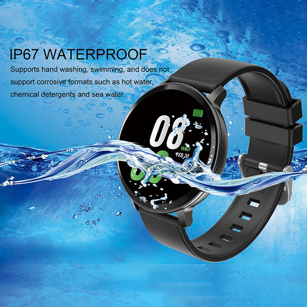 New Heart Rate Step Sleep Monitoring Waterproof Sport Fitness Tracker Smartwatch
