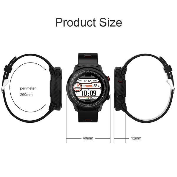 New IP67 Waterproof Heart Rate Monitor Blood Pressure Fitness Tracker Smartwatch For Android iPhone