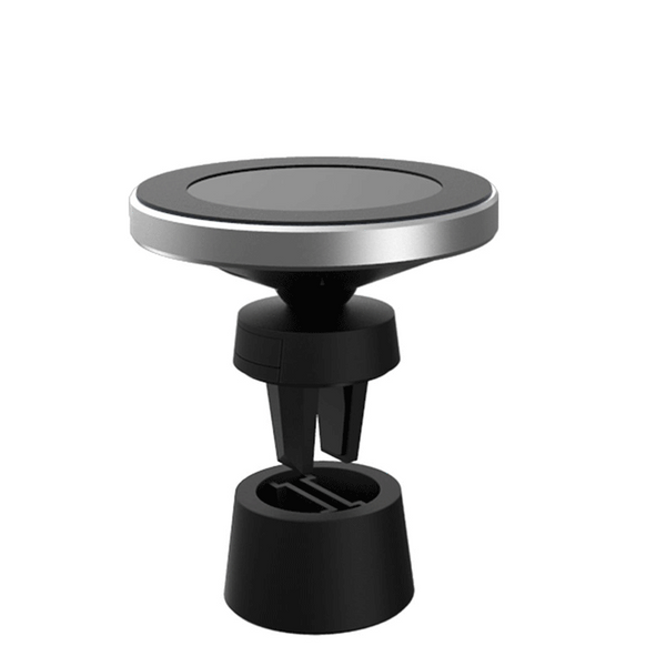 New 360 Degree Rotation Qi Wireless Magnetic Car Holder Charger For Compatible iPhones & Samsung Smart Phones