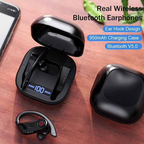 New Wireless Bluetooth V5.0 Earphone Ear Hook Wireless Headphone Sport Earphone For iPhone Android