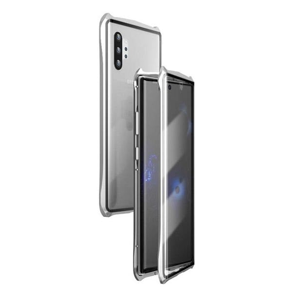 New Magneti Full Front+Back 9H Glass Tempered Film Metal Cover Case For Samsung Galaxy Note 10 Plus Pro