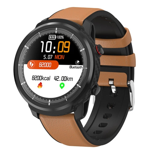 New IP68 Waterproof Heart Rate Pedometer Fitness Tracker Smartwatch For iPhone Androids
