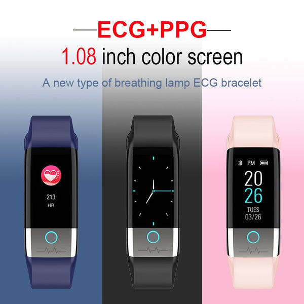 New Heart Rate Monitor Fitness Tracker IP67 Waterproof Smartwatch For iPhone Samsung Xiaomi