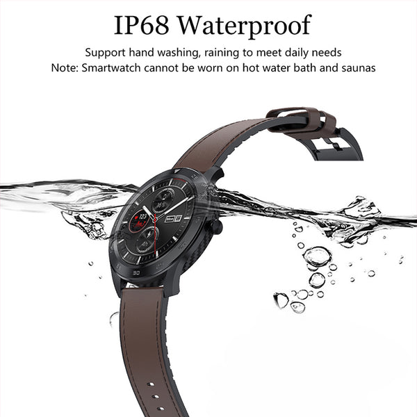 New IP68 Waterproof Full Touch Screen Sport Fitness Bracelet Smartwatch For iPhone Android
