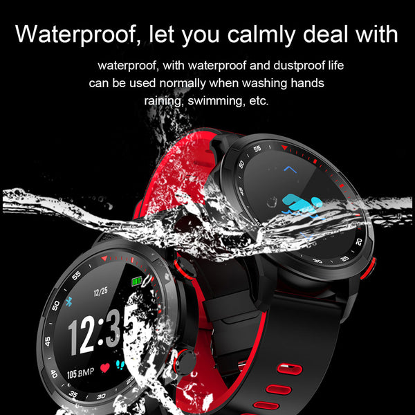 New Waterproof Full Touch IPS Screen Heart Rate Sport Fitness Tracker Smartwatch For iPhones Android