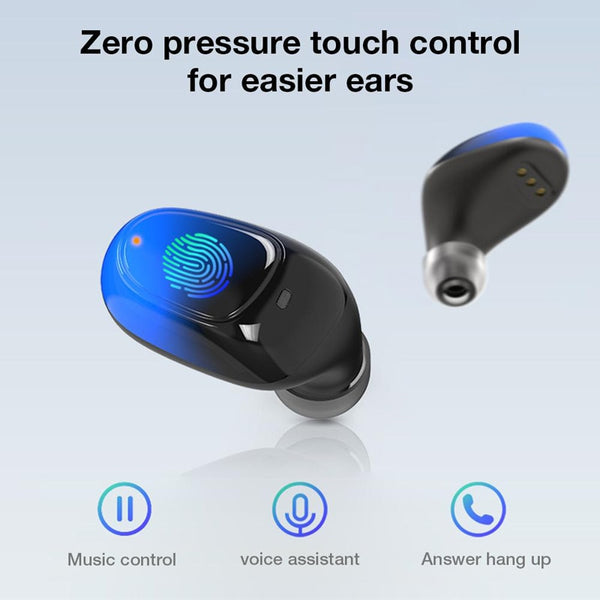 New TWS Wireless Bluetooth Headset Gamer Earphone Earbuds 9D Stereo Sports Headphones With Charge Case