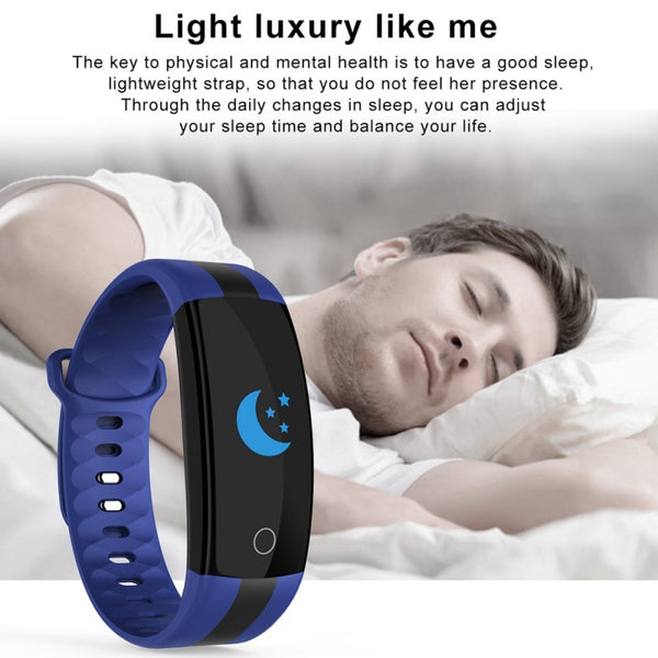 New Bluetooth Wristband Fitness Tracker Heart Rate Monitor Smartwatch For iPhones Android
