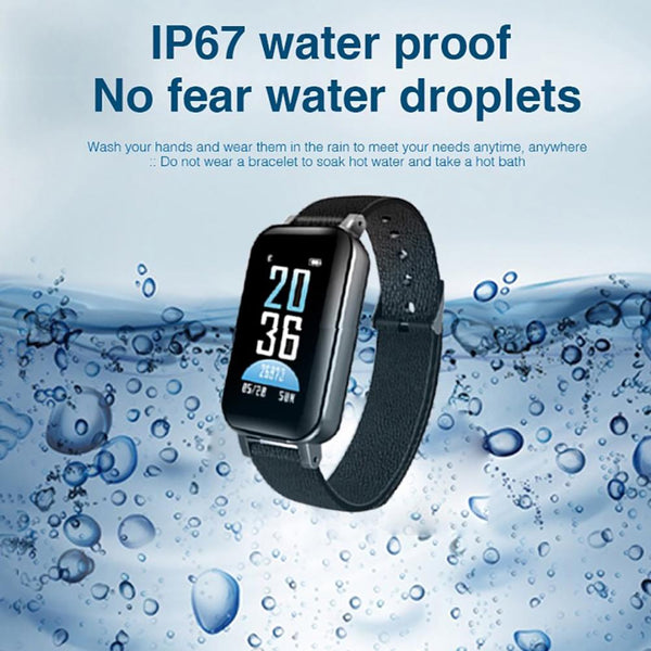 New 2-In-1 Smart Watch Bracelet With TWS Bluetooth Earphone Sports Bracelet Heart Rate Fitness Tracker