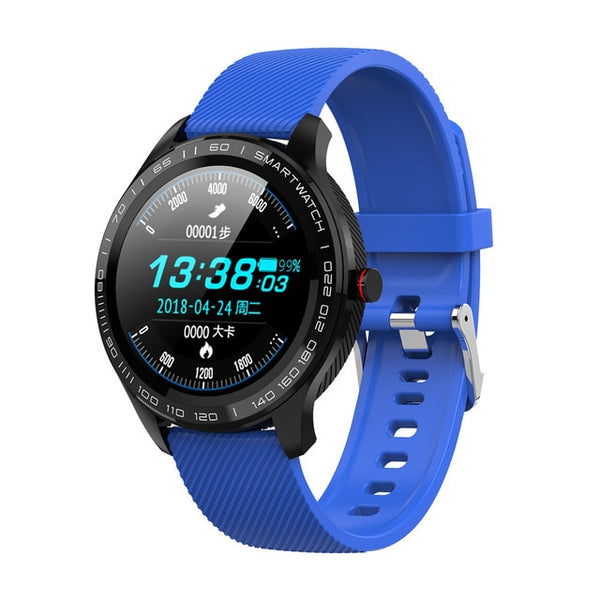 New IP68 Waterproof Heart Rate Fitness Tracker Full Touch Screen Smartwatch For iPhone Samsung Xiaomi