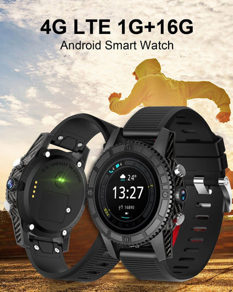 New Men's Fitness Tracker Android 7.0 4G WIFI Bluetooth Wrist Digital Smartwatch For iPhone Samsung Xiaomi