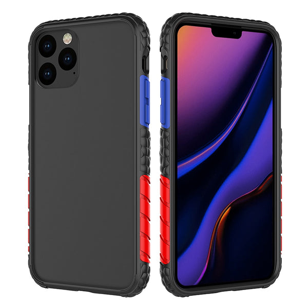 New Hybrid Dual Layer TPU+PC Anti-Scratch Shockproof Sport Armor Cover Case For iPhone 11 Pro Max Series