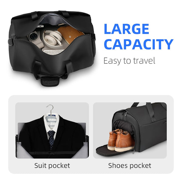 New Multifunctional Suit & Shoe Storage Large Capacity Duffle Outdoor Travel Hand Bags
