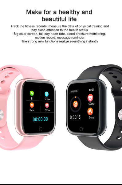 New Smart Waterproof Wristband Smart Watch Fitness Tracker Smartwatch Digital Wristband For iPhone Samsung Xiaomi